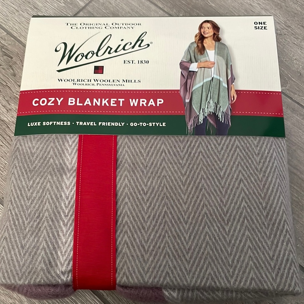 Woolrich Cozy Blanket Wrap